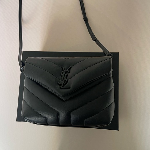 Saint Laurent Toy Loulou In Quilted Leather - Picture 4 of 13